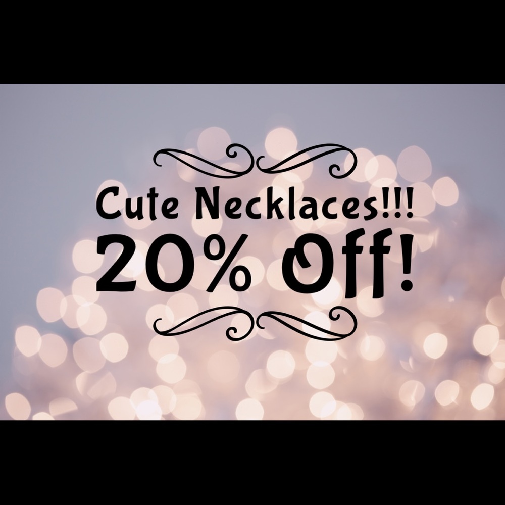 Cute Necklaces!